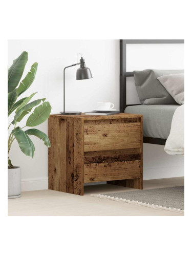 Sonata H Нощен шкаф Старо дърво 45 x 34 x 44.5 см Инженерно дърво