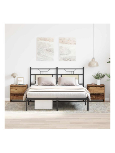 Sonata H Нощен шкаф 2 pcs Старо дърво 45 x 34 x 44.5 см Инженерно дърво