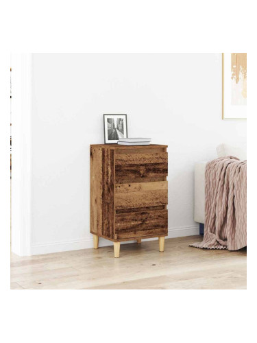 Sonata H Нощен шкаф Старо дърво 40 x 35 x 70 см Инженерно дърво