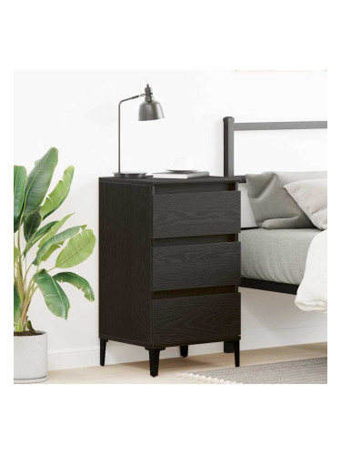 Sonata H Нощен шкаф Черния дъб 40 x 35 x 70 см Инженерно дърво