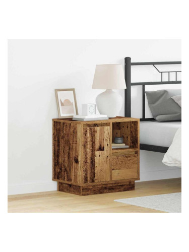 Sonata H Нощен шкаф 2 pcs Старо дърво 50 x 34.5 x 50 см. Инженерно дърво