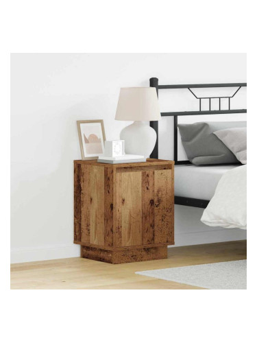 Sonata H Нощен шкаф 2 pcs Старо дърво 39 x 34.5 x 50 см Инженерно дърво
