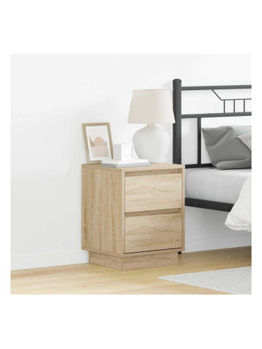 Sonata H Нощен шкаф с 2 pcs дъб сонома 39 x 34.5 x 50 см Инженерно дърво