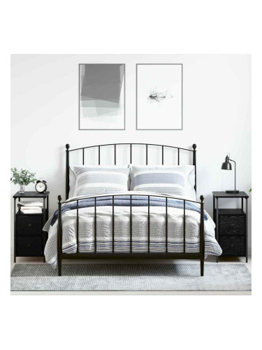 Sonata H Нощен шкаф 2 pcs Черен дъб 30 x 60 x 60 см Инженерно дърво