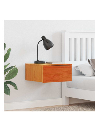 Sonata H Нощно шкафче с чекмедже 2 pcs Восъчнокафяв 37 x 35 x 18.5 см