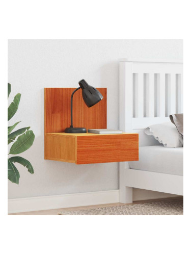 Sonata H Нощно шкафче с чекмедже 2 pcs Восъчнокафяв 42 x 32.5 x 40 см