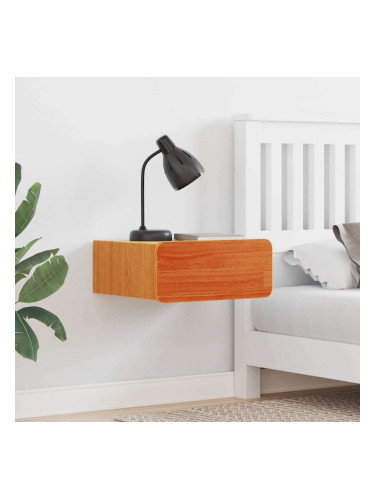 Sonata H Нощно шкафче с чекмедже 2 pcs Восъчнокафяв 39 x 34 x 16.5 см