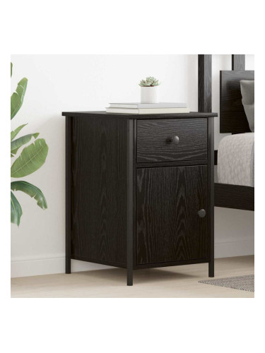 Sonata H Нощен шкаф 2 pcs Черен дъб 40 x 42 x 60 см Инженерно дърво