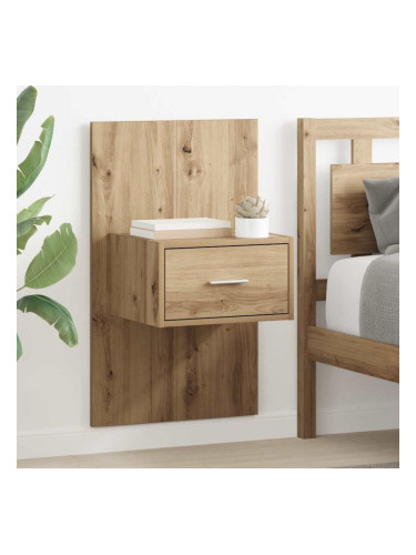 Sonata H Шкаф за легло с чекмедже 2 pcs дъб артизан 48.5 x 32.5 x 80 см