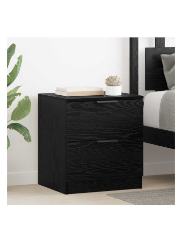 Sonata H Нощен шкаф 2 pcs Черен дъб 45 x 39 x 50 см Инженерно дърво