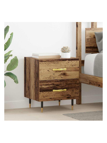 Sonata H Нощен шкаф 2 pcs Старо дърво 40 x 35 x 47.5 см Инженерно дърво