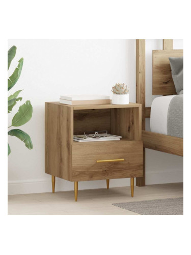 Sonata H Нощно шкафче Кафяво 40 x 35 x 47.5 см Инженерно дърво