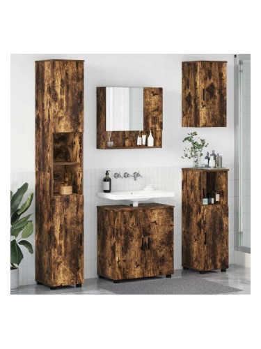 Sonata H Комплект мебели за баня 5 pcs Опушен дъб 61 x 35 x 64 см