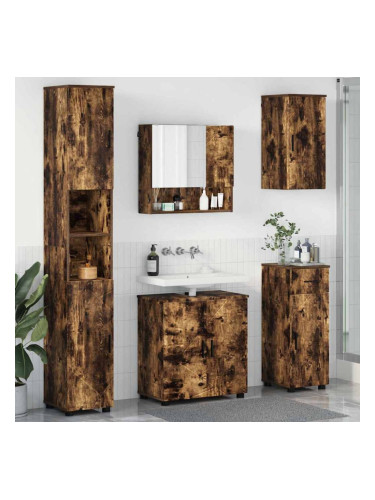 Sonata H Комплект мебели за баня 5 pcs Опушен дъб 61 x 35 x 64 см