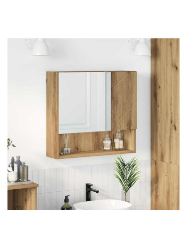 Sonata H Шкаф с огледало дъб артизан 59 x 17 x 55 см Инженерно дърво
