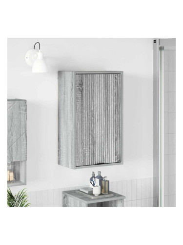 Sonata H Шкаф за баня Сив сонома 39 x 23.5 x 65 см Инженерно дърво