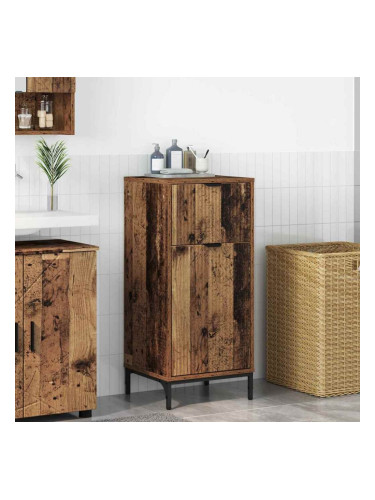 Sonata H Шкаф за баня Старо дърво 39.5 x 36 x 88 см Инженерно дърво