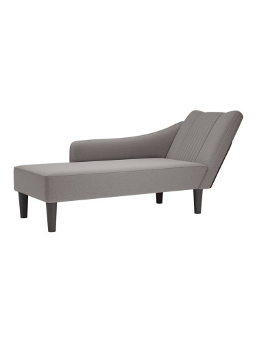 Sonata H Шезлонг с десен подлакътник Taupe Fabric