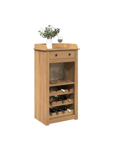 Sonata H Шкаф за вино Panama 57x40x111,5 см борово дърво масив