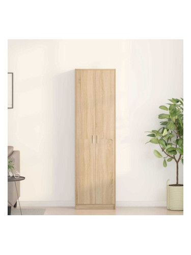 Sonata H Гардероб с рафт дъб сонома 55 x 25 x 189 см Инженерно дърво