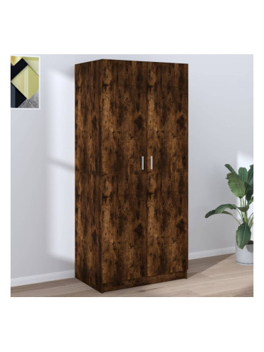 Sonata H Гардероб, опушен дъб, 80x52x180 см, инженерно дърво