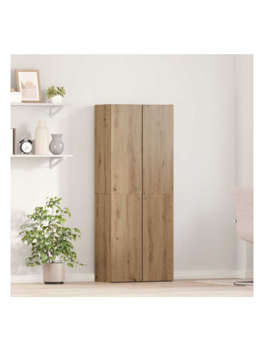 Sonata H Офис шкаф с рафт дъб артизан 60 x 32 x 153 Инженерно дърво