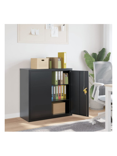 Sonata H Шкаф за папки антрацит 90x40x90 см стомана