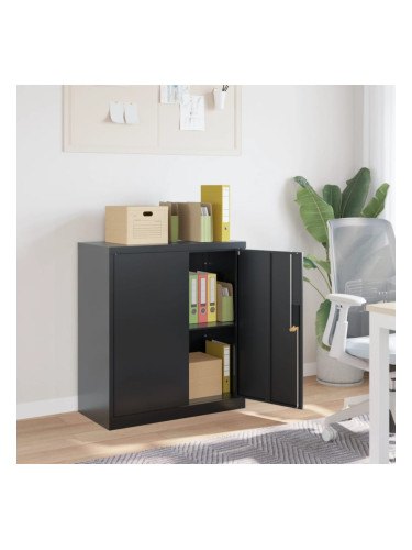 Sonata H Шкаф за папки антрацит 79x40x90 см стомана