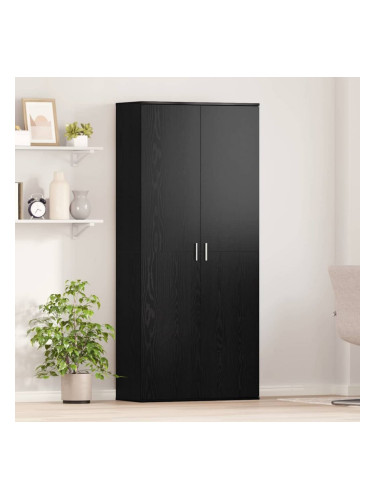 Sonata H Висока масичка Черен дъб 80 x 35 x 180 см Инженерно дърво