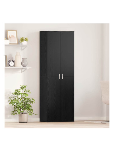 Sonata H Висок шкаф Черен дъб 60 x 35 x 180 см Инженерно дърво