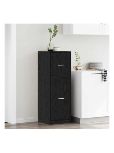 Sonata H Аптекарски шкаф Черен дъб 40 x 41 x 118 см Инженерно дърво