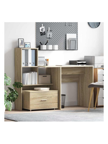 Sonata H Чекмеджетен шкаф Кафяво 55 x 45 x 33.5 см Инженерно дърво