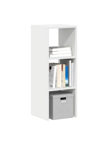 Sonata H Стелаж за книги с възможност за подреждане в бяло 30x30x80 cm