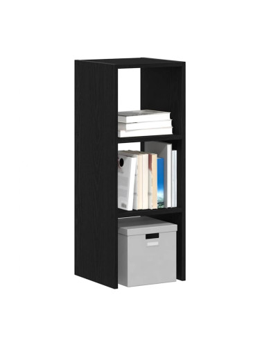 Sonata H Библиотека стифиращи черен дъб 30x30x80 см инженерно дърво