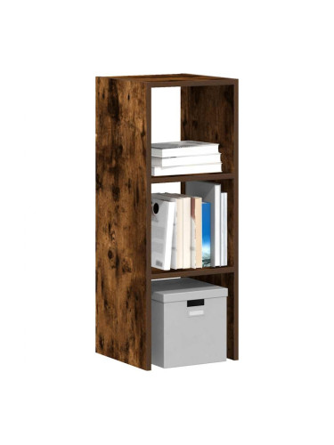 Sonata H Библиотека стифиращи опушен дъб 30x30x80 см инженерно дърво