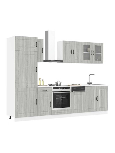 Sonata H Комплект кухненски шкафове от 8 части Kalmar, инженерно дърво