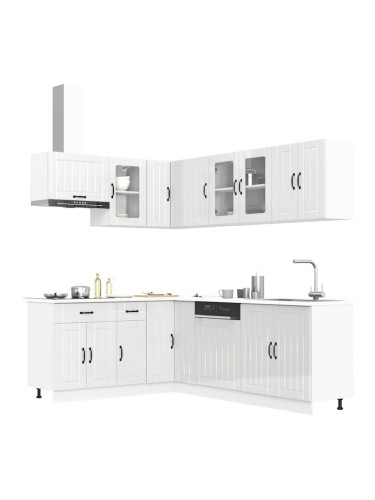 Sonata H Комплект кухненски шкафове от 11 части Lucca, инженерно дърво