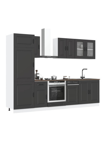 Sonata H Комплект кухненски шкафове от 8 части Kalmar, инженерно дърво