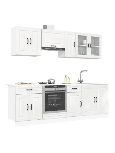 Sonata H Комплект кухненски шкафове от 8 части Kalmar, инженерно дърво