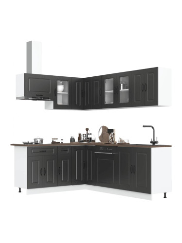 Sonata H Комплект кухненски шкафове от 11 части Kalmar, инженерно дърво