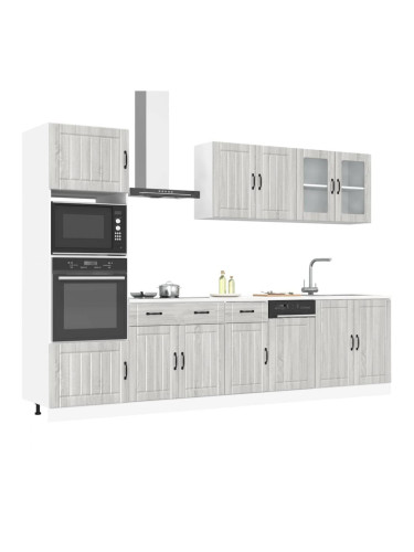 Sonata H Комплект кухненски шкафове от 7 части Kalmar, инженерно дърво