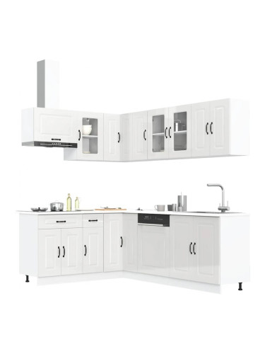 Sonata H Комплект кухненски шкафове от 11 части Kalmar, инженерно дърво
