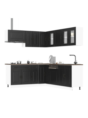 Sonata H Комплект кухненски шкафове от 11 части Kalmar, инженерно дърво
