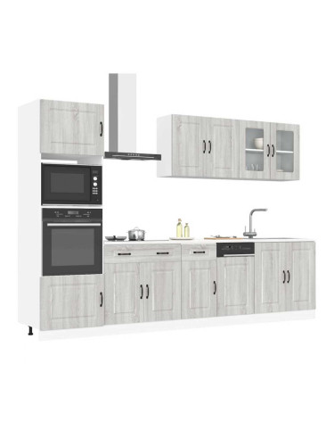 Sonata H Комплект кухненски шкафове от 7 части Kalmar, инженерно дърво