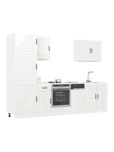 Sonata H Комплект кухненски шкафове от 7 части Kalmar, инженерно дърво