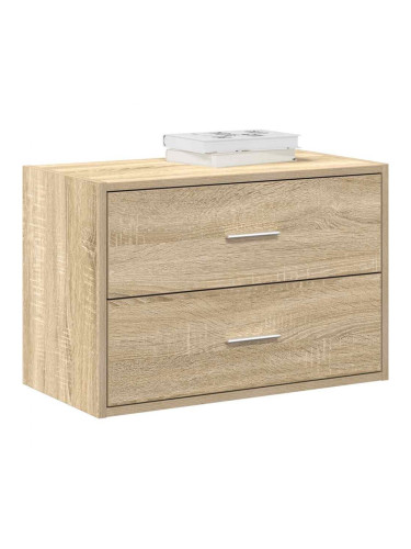 Sonata H Шкаф с 2 чекмеджета дъб сонома 60x31x40 см инженерно дърво