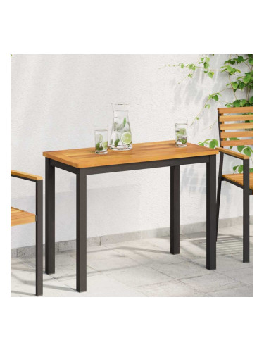 Sonata H Топ за маса Кафяво 80 x 40 x 2 cm Акациево дърво масив