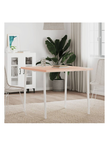 Sonata H Плот за маса 80x80x2,5 см квадратен масивен бук