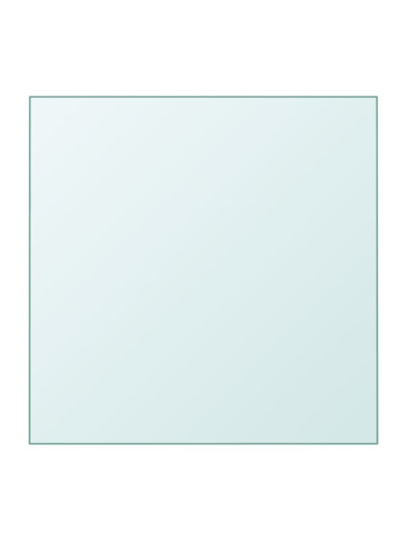 Sonata H Плот за маса, прозрачен, 30x30 см, закалено стъкло