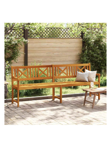 Sonata H Градинска пейка Кафяво 220 x 56 x 90см